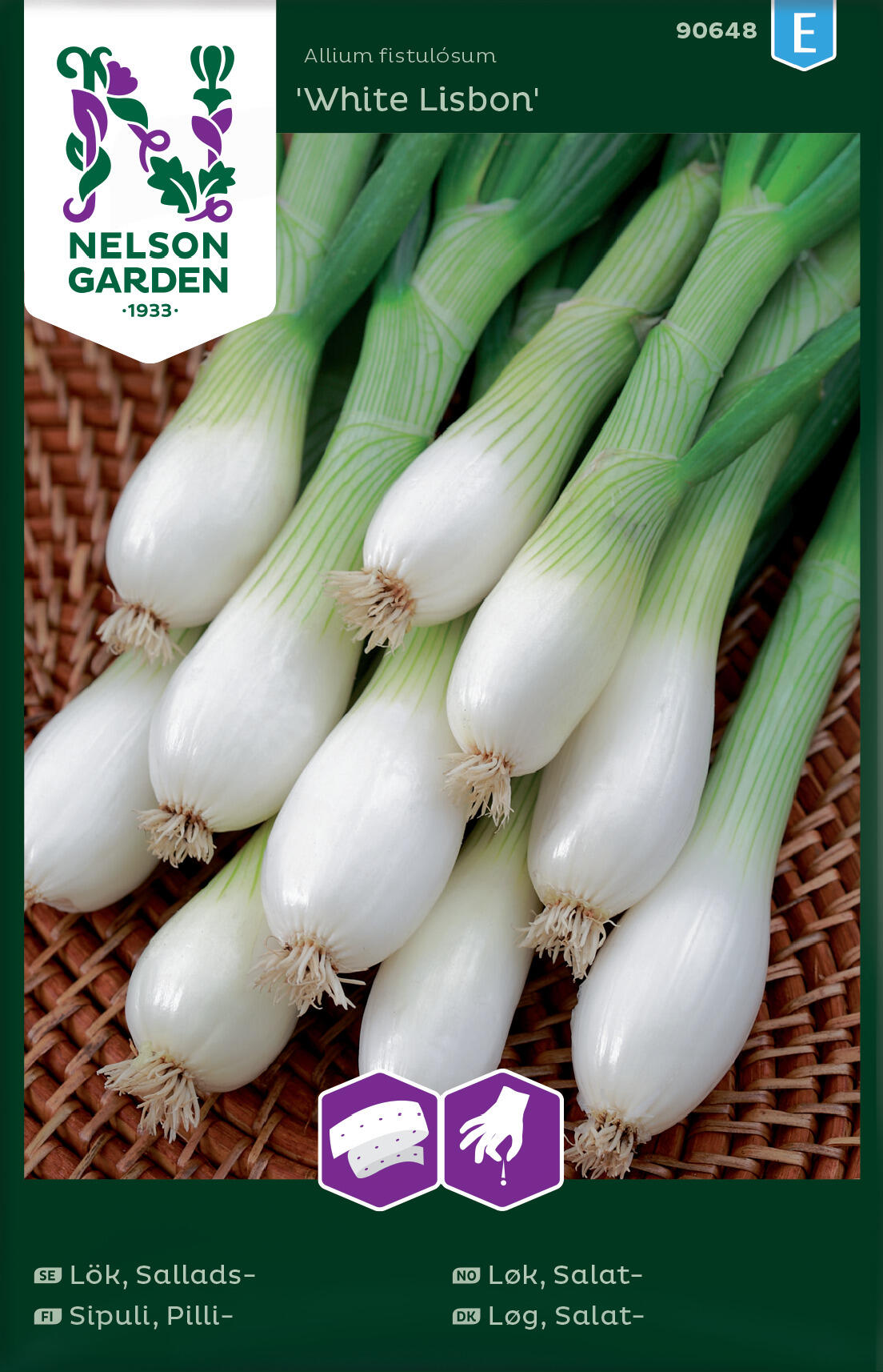 Salatløk 'White Lisbon' såband